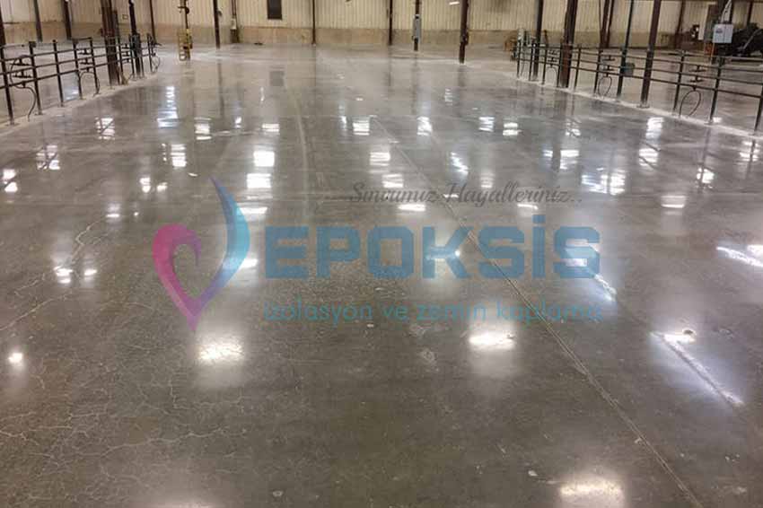 Beton Silim Parlatma Uygulaması Nedir? - Epoksis